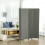 Homcom HOMCOM 4 Panel Folding Room Dividers for Wall, Privacy Screen Panels, Grey 1