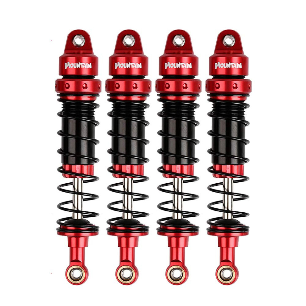 Injora Rc Ammortizzatori Set 4Pcs Rc Shock Absorbers Rc Dampers Per 1/10 Rc Crawler Axial SCX10 90046 AXI231017 Traxxas TRX-4 D90 (90Mm)-image