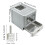 Bingopaw Stainless Steel Tray Cat Litter Box with Front Entry Top 8