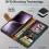 (Black) Honor Magic 7 Lite Case, RFID Blocking Wallet Phone Cover 4