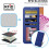 (Blue) Honor Magic 7 Lite Case, RFID Blocking Wallet Phone Cover 3