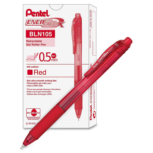 Pentel EnerGel-X ??as????e?? st??? gel roller .5mm ??????? ?a????/?e???? d?de??da 2