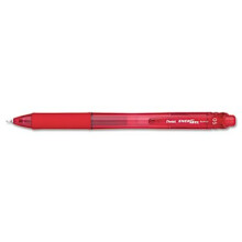 EnerGel-X intrekbare rollergelpen, .5 mm rode houder/inkt dozijn
