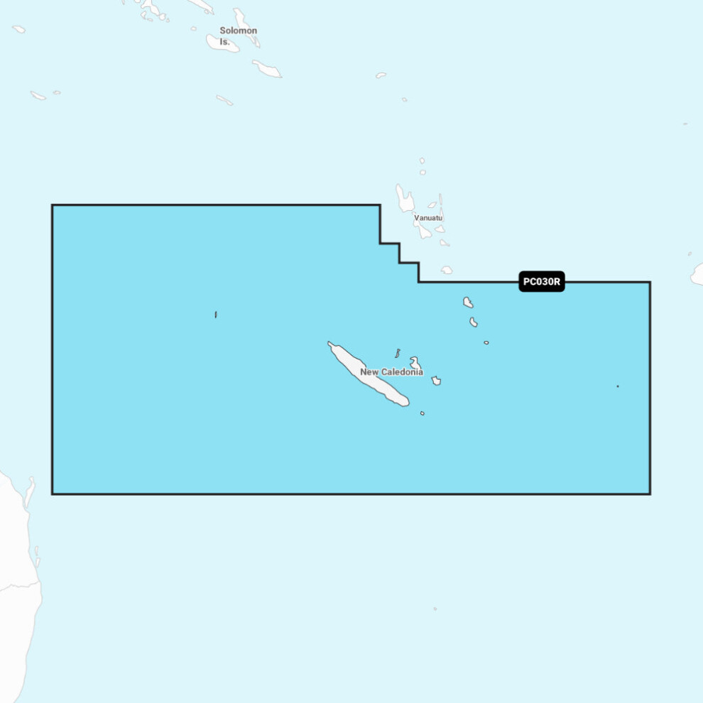 Garmin Navionics + Chart: PC030R - New Caledonia