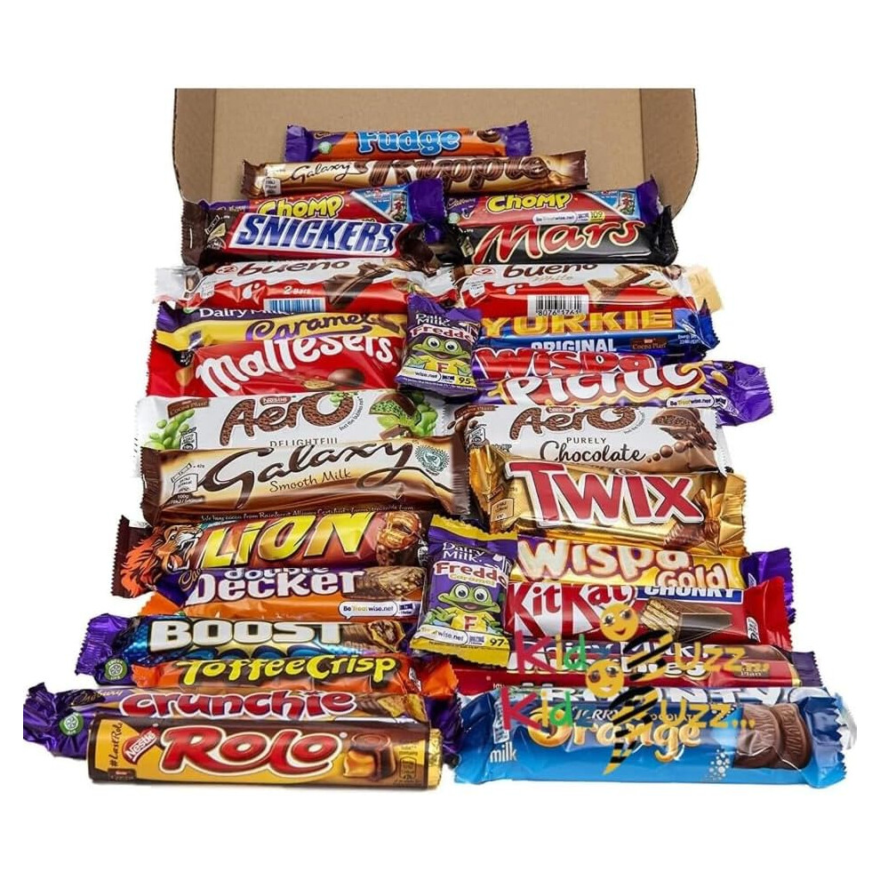 31 The Ultimate Hand Boxed Luxury Chocolate Hamper,Full Size Bars