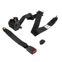 1pc 3 puntos Cinturón de seguridad Retráctil Ajustable Universal Regazo Cinturón