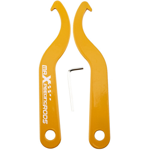 Llaves inglesas de acero de la herramienta de ajuste de Coilovers 1 Set