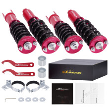 4x Coil Spring Over Struts for Honda Civic 96-00 Adjustable 24 Ways suspension