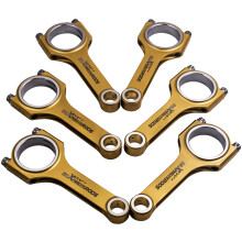 Titanizing Forged 4340 EN24 Connecting Rods Bielas for BMW E36 M52B28 135mm