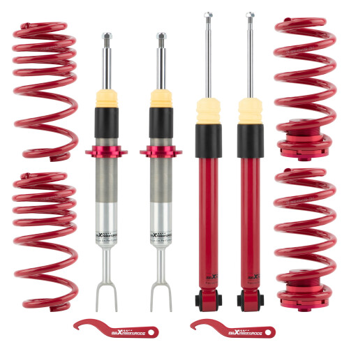 Coilover Shock Suspension Strut Height Adjustble For Audi A4 8E B6,B7 2000-2008