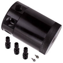 3-Port Universal Öl Auffangbehälter Ölsammler Öl Catch Tank mit Filter