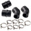 Silikon Intercooler Pipe Tube Boot Kit for Dodge Ram Pickup 1994 1995-2002 1