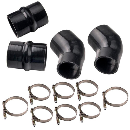 Silikon Intercooler Pipe Tube Boot Kit for Dodge Ram Pickup 1994 1995-2002