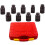 9 Pcs 1/2" JUEGO DE ENCHUFES DE TUERCA DE EJE Metric 29 - 38mm Impact Socket Set 1