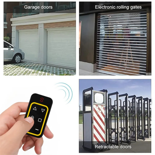 Garage Door Eight-Channel Copy Wireless Remote Control Rechargeable 1