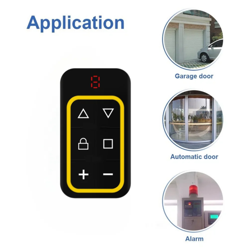 Garage Door Eight-Channel Copy Wireless Remote Control Rechargeable 2