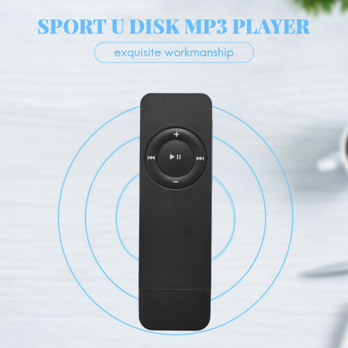 Portable USB Sport U Disk Mini Mp3 Music Player Support 32GB Micro TF 2