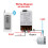 433MHZ Wireless Remote Switch AC 110V/120V/220V/ 30A 1CH Relay 3