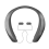 Bluetooth-Kopfhörer Stereo Neckband Wireless Headset mit Lautsprecher 3