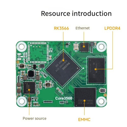 Processore Rockchip RK3566 Quad-Core, per CM4,4GB 1