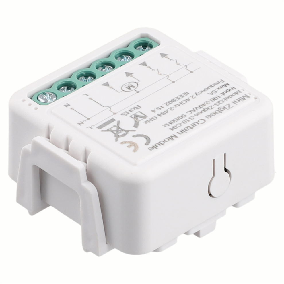 Module intelligent MINI C04 pour variateur de rideau lumineux et interrupteur Zigbee