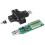 USB C-tester, 2-in-1 type C-multimeter, spanning, stroom, met lader 2