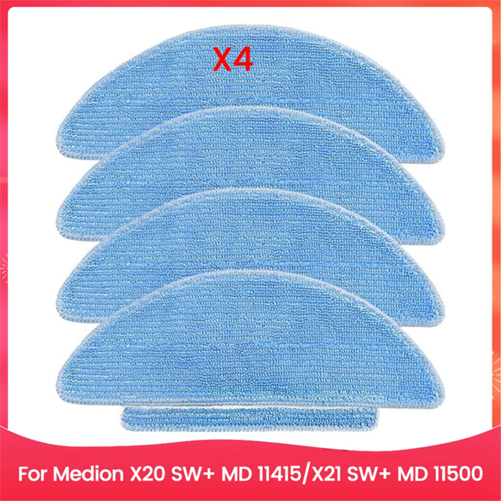 Mop Cloth Pads For X20 Sw+ 11415, X21 Sw+ 11500 Vacuum 4854121575581