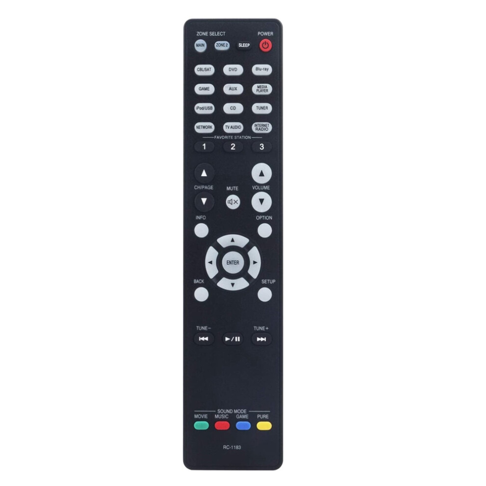 Remote Control Rc-1183 Replace For Av Receiver Avr-X2000 4854121585474