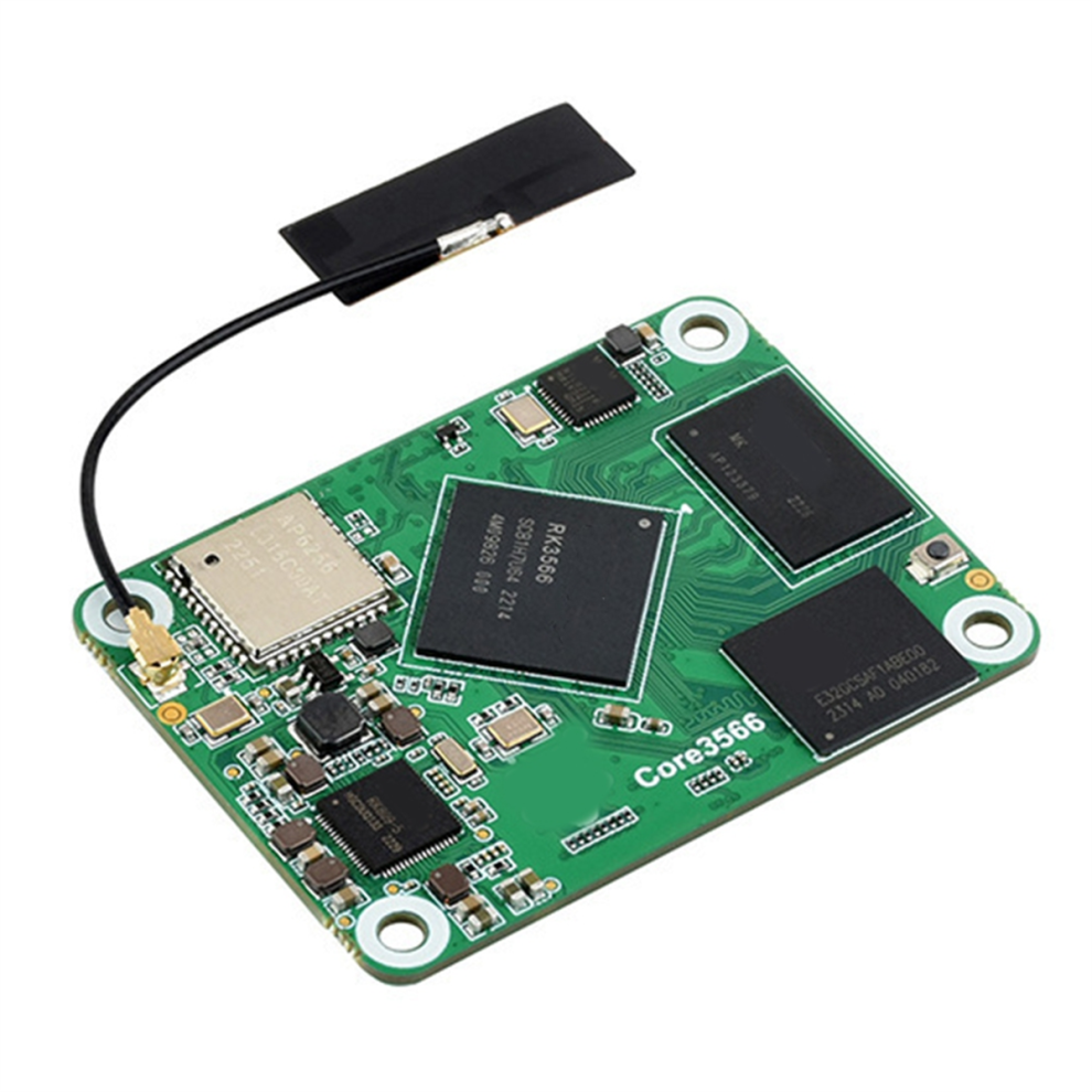 Kit de modules Core3566 avec processeur quad-core Rockchip RK3566, prise UE