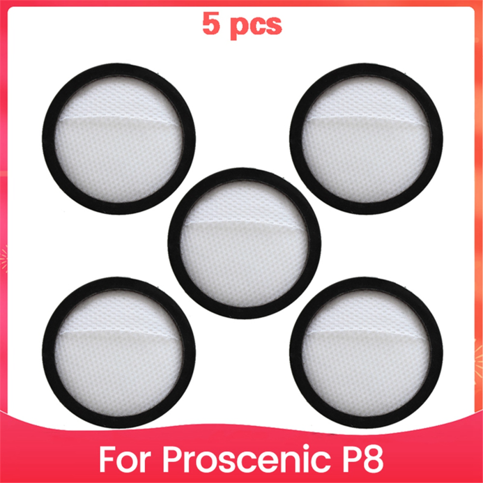 5Pcs Filters Cleaning Replacement Hepa Filter For P8 4854121500163