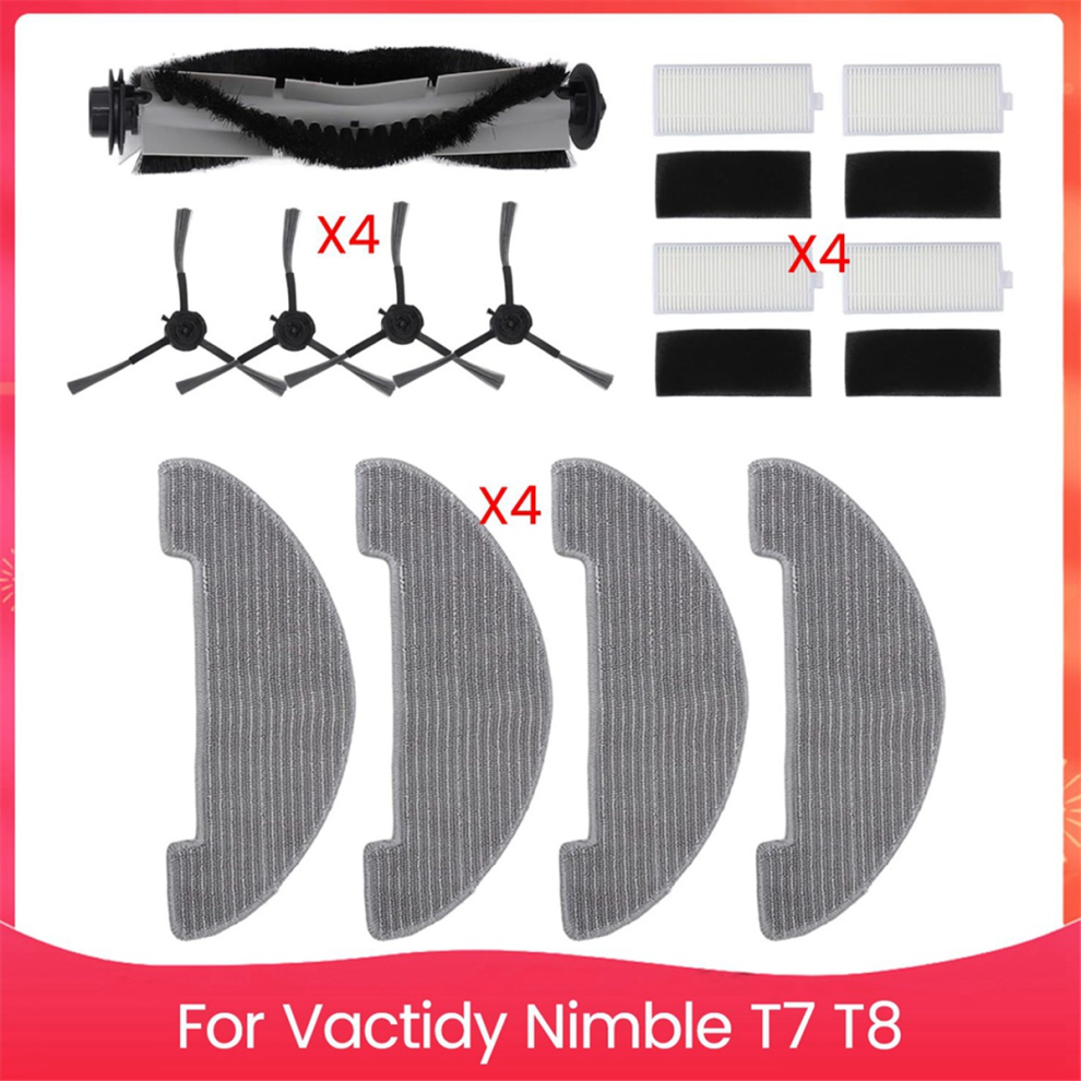 Replacement Parts For Vactidy T7 T8 Robot Vacuum Cleaner 4854121505113