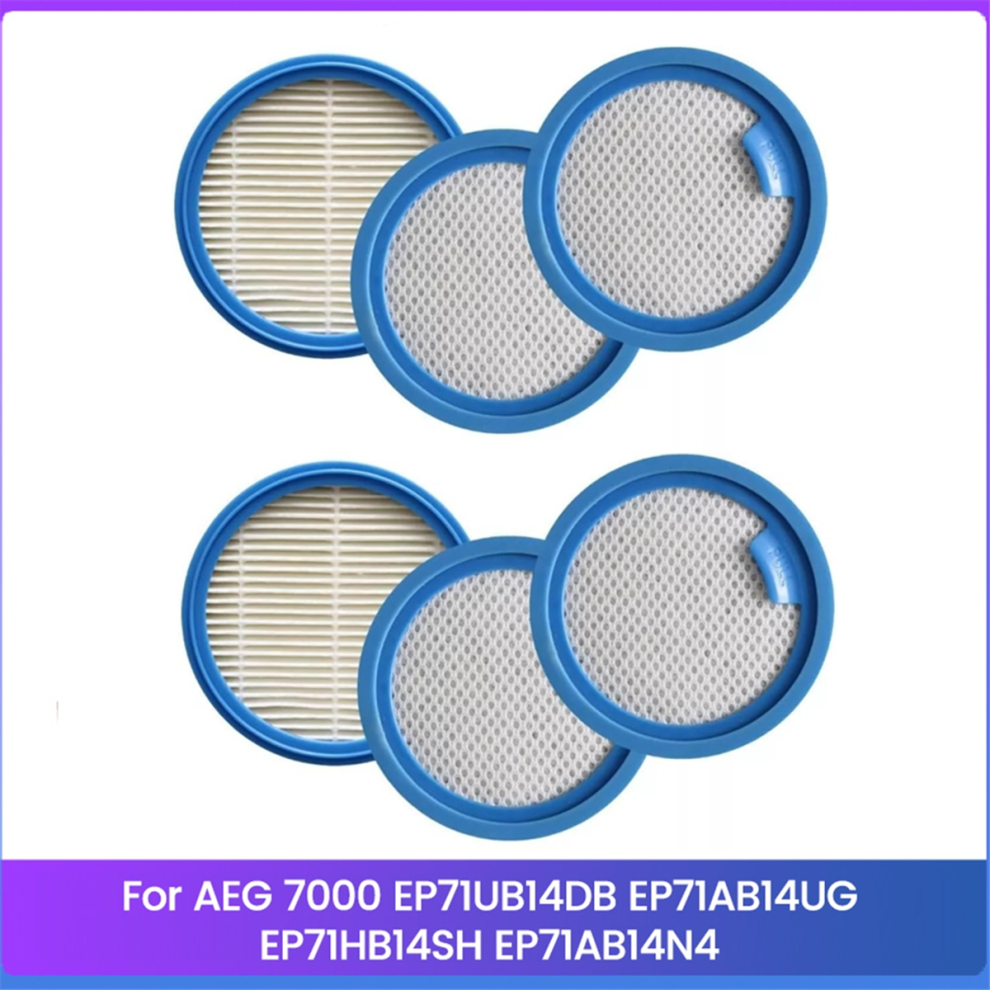 6Pcs Replacement Filter For 7000 Cordless Vacuum Cleaner 4854121509784