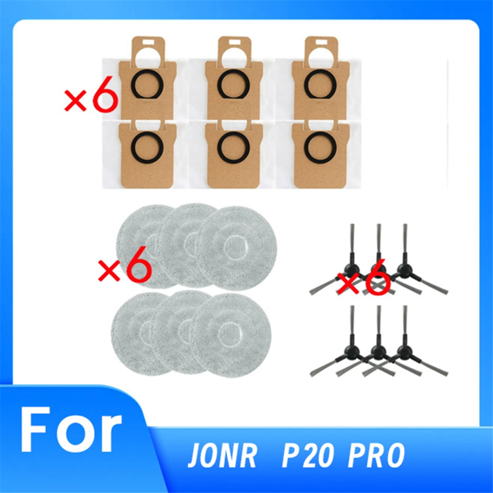 18 Pcs Replacement Parts For P20 Pro Robotic Vacuum Cleaner 4851707289559