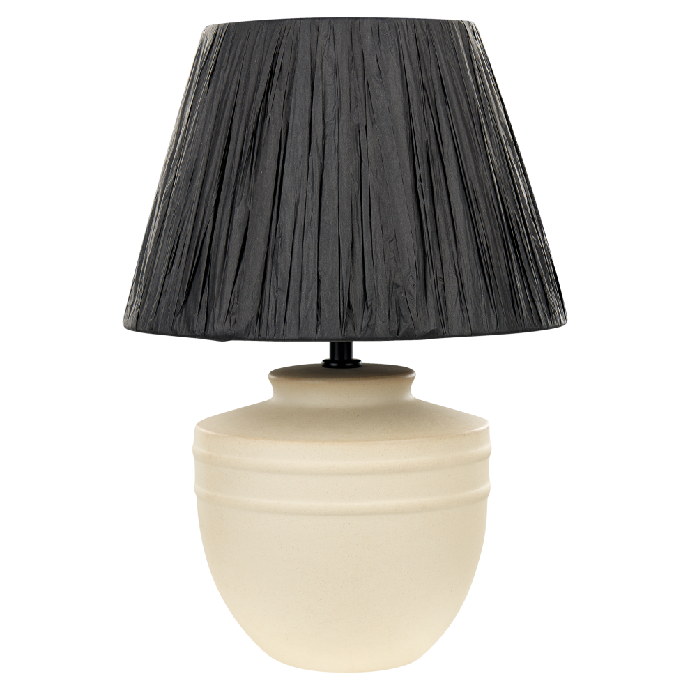 Table Lamp TIGRE Ceramic Beige