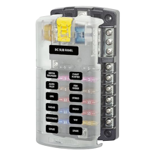 Auto Boot Zekeringkast Houder 5026 Blade Zekeringblok 32V100A 12 Circuit