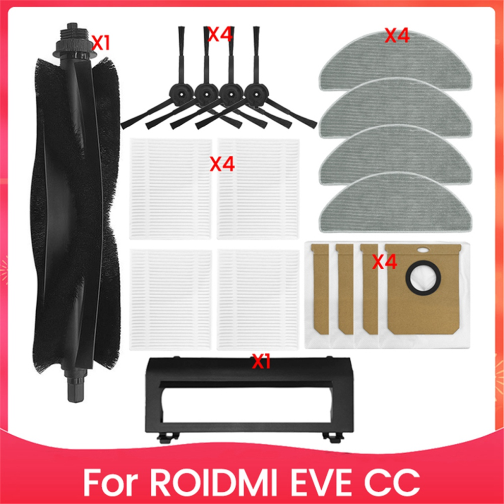 18 Piezas De Repuesto Para Accesorios De Aspiradora Eve Cc-image