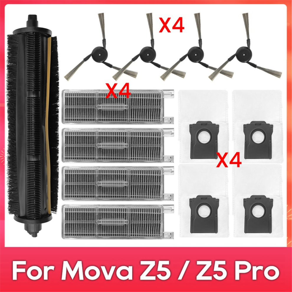 Per Z5 / Z5 Pro Tricut Brush Spazzola Laterale Filtro Hepa Sacchetto Per La Polvere-image