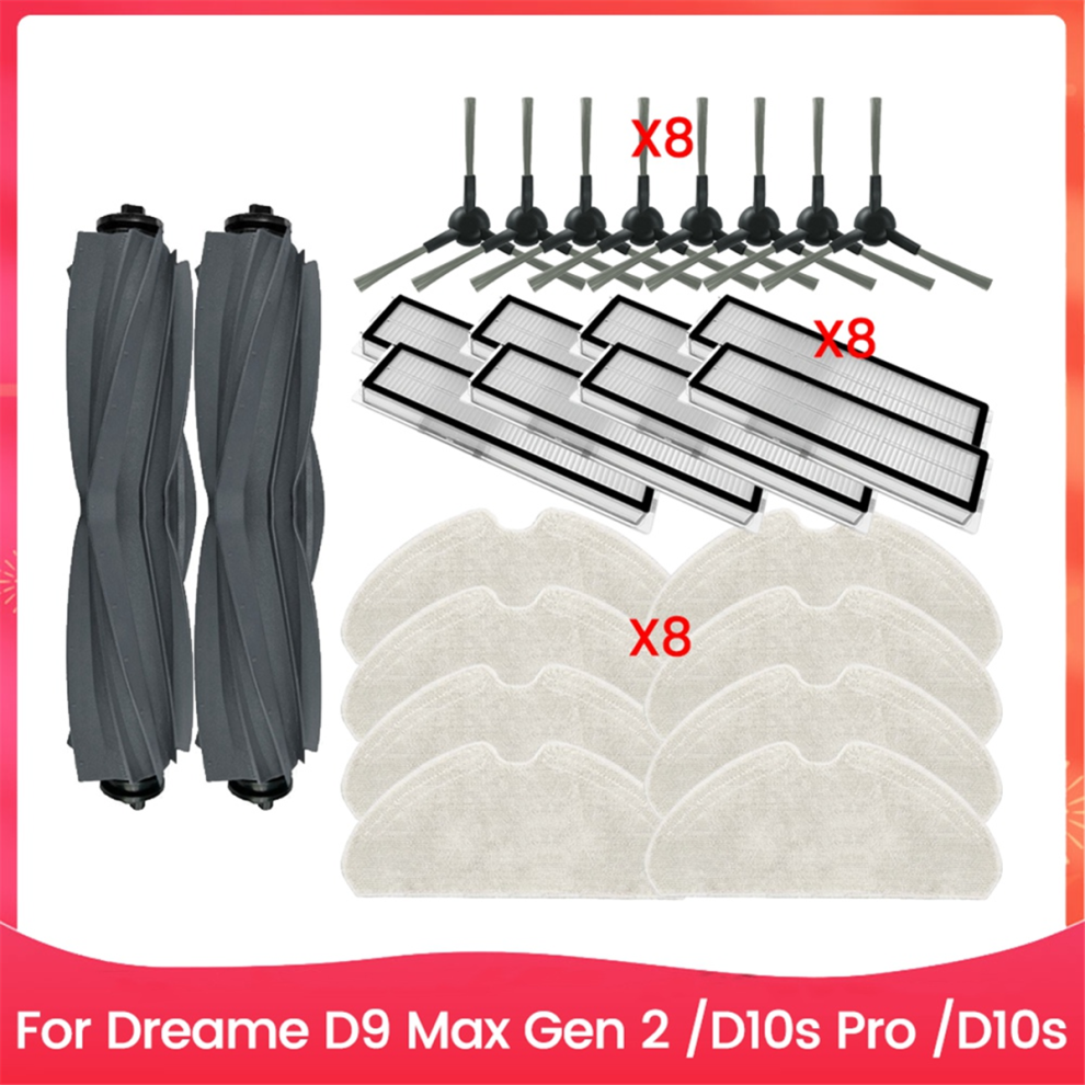 26Pcs Brush Filter Mop Cloth Kit For Vacuum Cleaner Parts 4851707297851