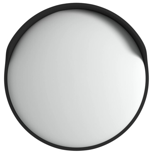 VidaXL (45 cm) vidaXL Convex Traffic Mirror PC Plastic Road Safety Black/Orange Multi Sizes