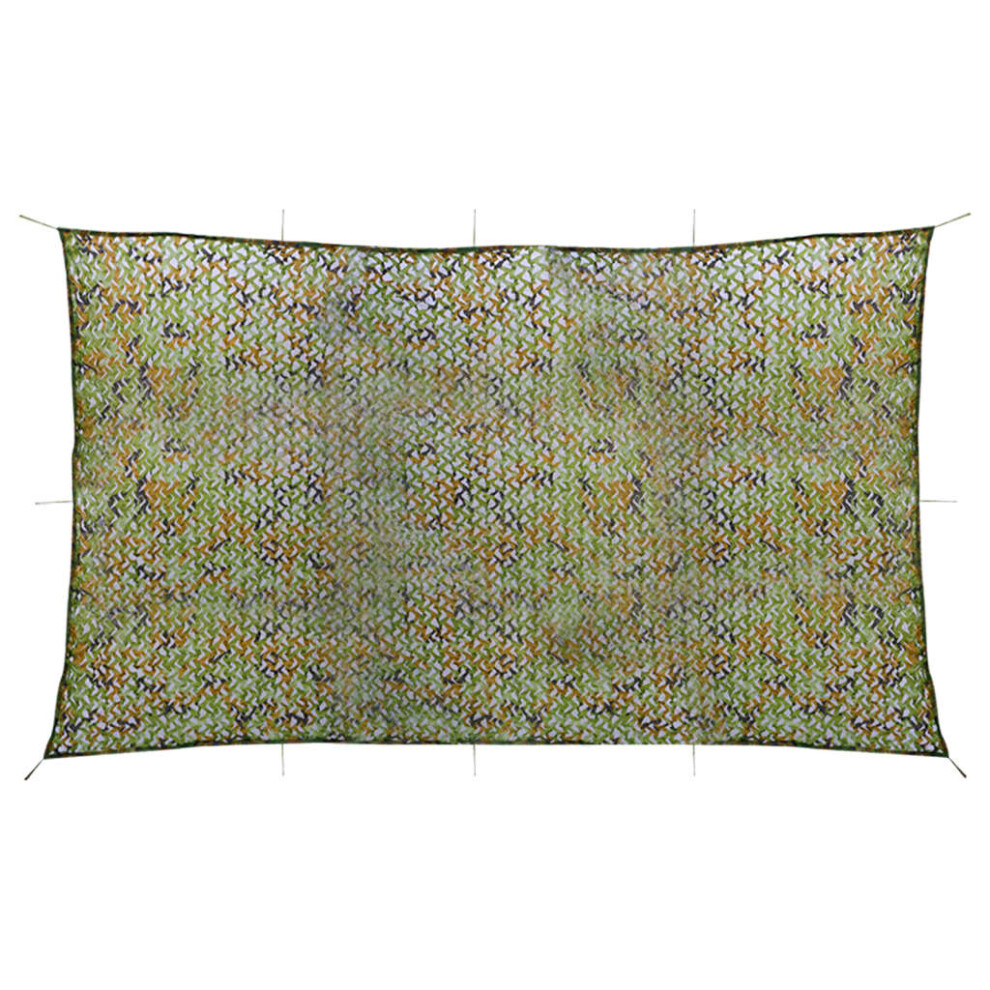 Vidaxl (200 X 700 Cm) Camouflage Netting With Storage Hunting Cover Shooting Hunting Shelter