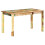 VidaXL (140 x 70 x 76 cm) vidaXL Dining Table Kitchen Dining Room Side Dinner Table Solid Reclaimed Wood 11