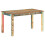 VidaXL (140 x 70 x 76 cm) vidaXL Dining Table Kitchen Dining Room Side Dinner Table Solid Reclaimed Wood 1
