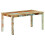 VidaXL (160 x 80 x 76 cm) vidaXL Dining Table Kitchen Dining Room Side Dinner Table Solid Reclaimed Wood 9
