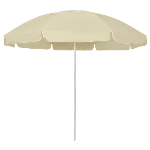 VidaXL vidaXL Strandschirm Sandgelb 240 cm