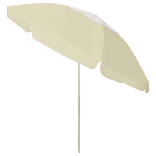 VidaXL vidaXL Strandschirm Sandgelb 240 cm 2