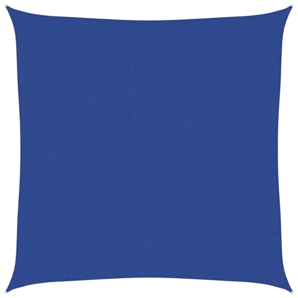 (blue, 6 x 6 m) vidaXL Sunshade Sail 160 g/m² HDPE Patio Sunscreen Outdoor Canopy Party Tent