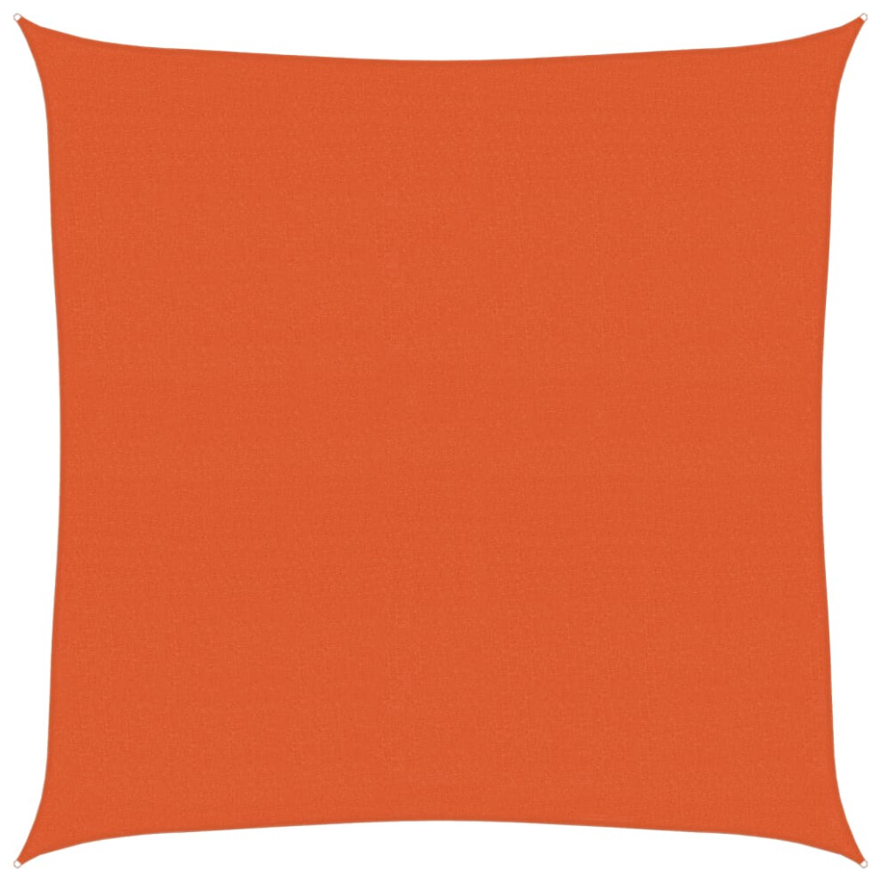 (orange, 4.5 x 4.5 m) vidaXL Sunshade Sail 160 g/m² HDPE Patio Sunscreen Outdoor Canopy Party Tent