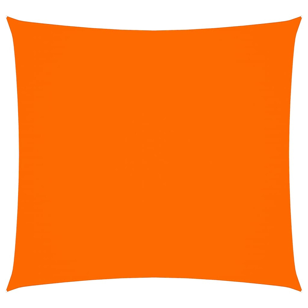 Vidaxl (Orange, 6 X 6 M) Sunshade Sail Oxford Fabric Square Patio Sun Shade Sunscreen Canopy