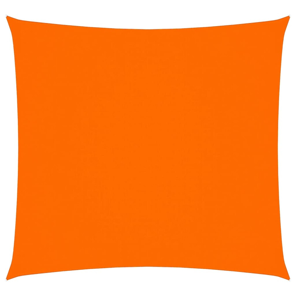Vidaxl (Orange, 3.6 X 3.6 M) Sunshade Sail Oxford Fabric Square Patio Sun Shade Sunscreen Canopy