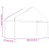VidaXL vidaXL Pavillon mit Dach Weiß 20,07x5,88x3,75 m Polyethylen 6